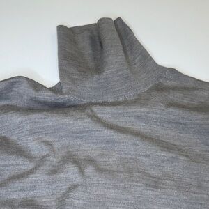 Gray Turtleneck Sweater for Men